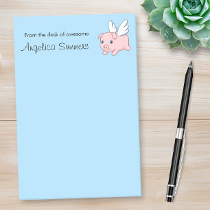 Fliegendes Schwein - Ferkel mit Flügeln Post-it Klebezettel