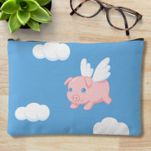 Fliegendes Schwein - Niedliches Schwein mit Flügel