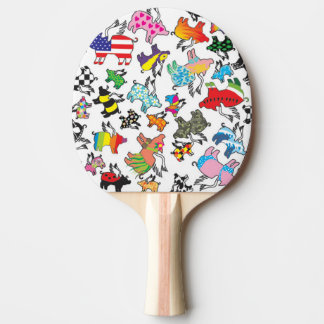 Fliegendes-Schwein-Ping-Pong-Schläger Tischtennis Schläger
