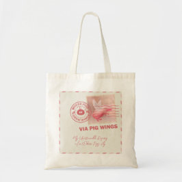 Fliegendes-Schwein-Post-Tasche Tragetasche