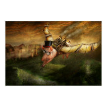 Fliegendes Schwein - Steampunk - Das fliegende Sch