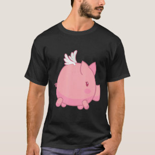 Fliegendes Schweinefleisch verwendet Flügel zum Fl T-Shirt