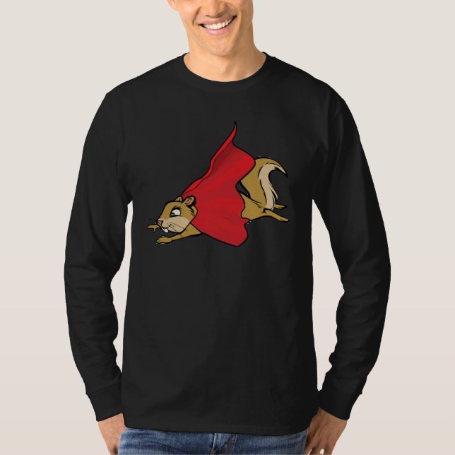 Fliegendes Supereichhörnchen T-Shirt (Vorderseite)