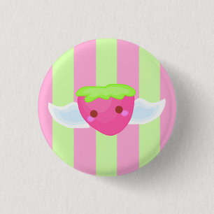 Fliegenerdbeerknopf! Button