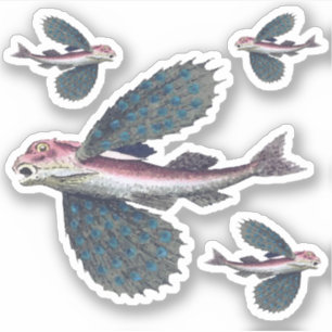 Fliegenfisch Aufkleber