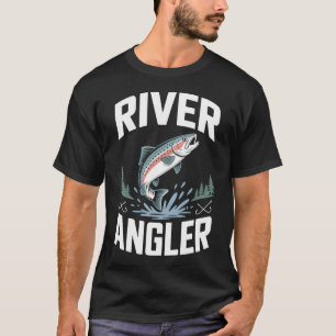 Fliegenfischen am Fluss T-Shirt