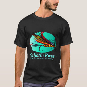 Fliegenfischen am Gallatin River (FSH) T-Shirt