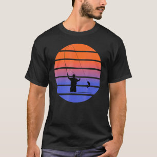 Fliegenfischen Angeln Fisch Künstliche Fliege T-Shirt