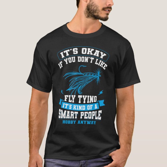 Fliegenfischen Angler Fischer Angler Methode T-Shirt (Vorderseite)