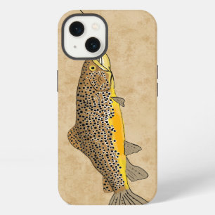 Fliegenfischen auf Bachforelle iPhone 13 Hülle