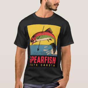 Fliegenfischen bei Sonnenuntergang T-Shirt