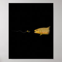 Fliegenfischen Braune Forelle Trockenfliege Binden
