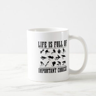 Fliegenfischen Geschenk Vintage Angeln Fischer Fli Kaffeetasse