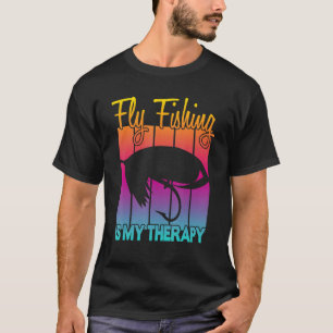 Fliegenfischen ist meine Therapie 1 T-Shirt