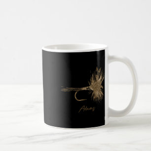 Fliegenfischen-Köder Adams Vintage Kaffeetasse
