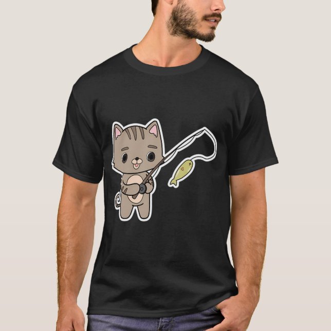 Fliegenfischen Leben T-Shirt (Vorderseite)