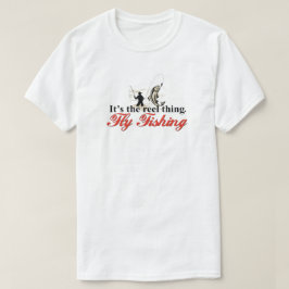 Fliegenfischen Männergrundfischer T-Shirt