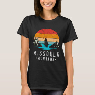 Fliegenfischen Missoula Montana T-Shirt