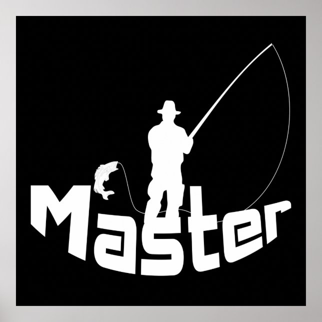 Fliegenfischen Poster (Vorne)