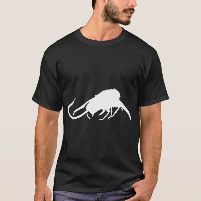 Fliegenfischen T-Shirt (Vorderseite)