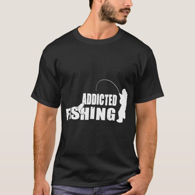Fliegenfischen Vibes T-Shirt (Vorderseite)