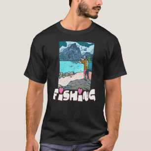 Fliegenfischer Angler T-Shirt