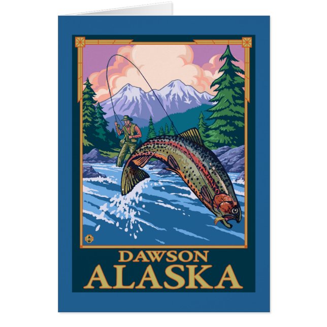 Fliegenfischer - Dawson, Alaska (Vorne)