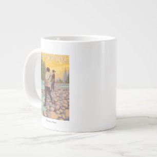 Fliegenfischerei für Frauen - Wyoming Jumbo-Tasse