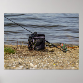 Fliegenfischerei Poster