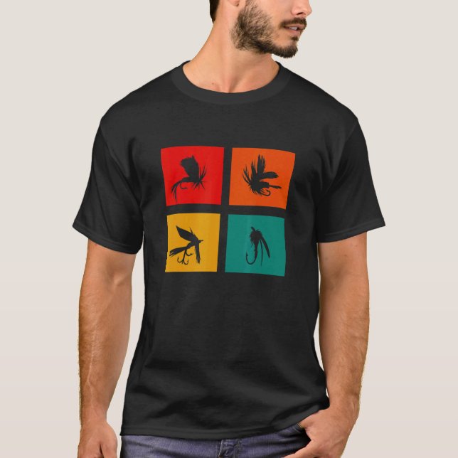 Fliegenfischerei T-Shirt (Vorderseite)