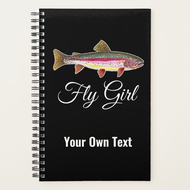 Fliegengal Fischen Regenbogenforelle Planer (Vorderseite)