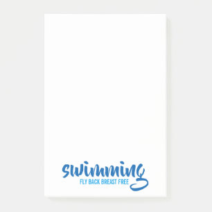 Fliegengeburtfreier typografischer Text Post-it Klebezettel