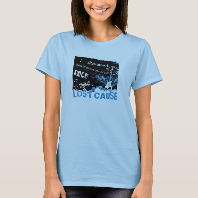 Fliegengitarre T-Shirt (Vorderseite)