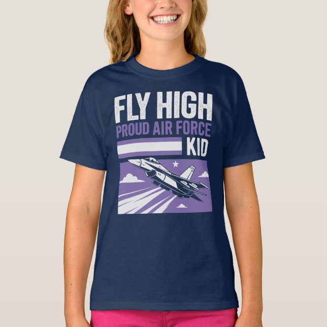 Fliegenhoch - Fliegertod T-Shirt (Vorderseite)