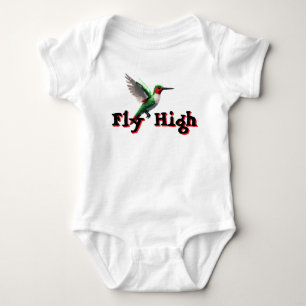 Fliegenhoch Hummingbird Baby Strampler