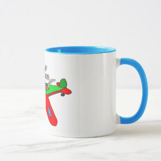 "Fliegenhund", Flugzeug Tasse
