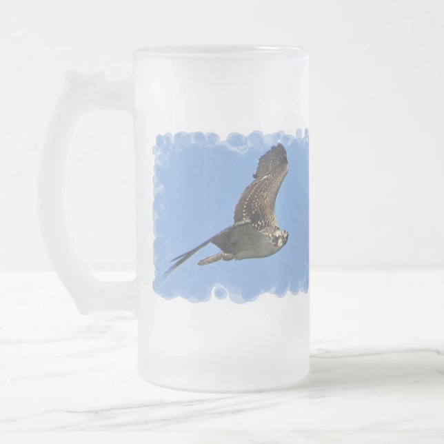 Fliegenosprey-mattierte Tasse (Links)