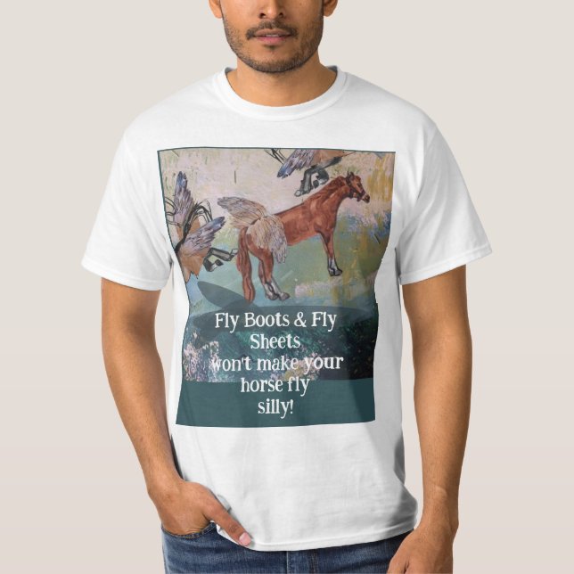 Fliegenpferde T-Shirt (Vorderseite)