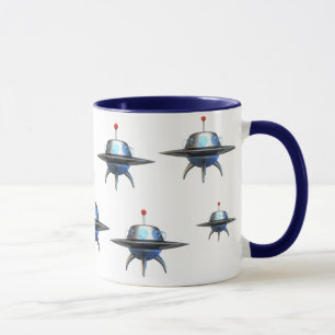 Fliegensaucer-Kaffee-Tasse Tasse