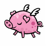 Fliegenschwein-Fotoskulptur Freistehende Fotoskulptur<br><div class="desc">Eine Fotoskulptur eines entzückenden digitalen Cartoonrosaschweins mit den weißen Flügeln,  die bereit sind,  hübsches auf Ihrem Schreibtisch zu sitzen oder,  wo überhaupt sonst Sie denken,  würde er,  niedlich sein.</div>