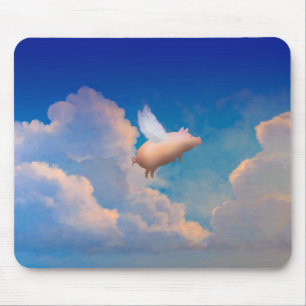 Fliegenschwein mousepad