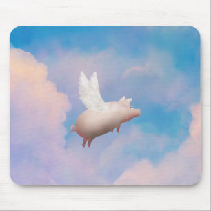 Fliegenschwein mousepad