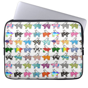Fliegenschweinhülse Laptopschutzhülle