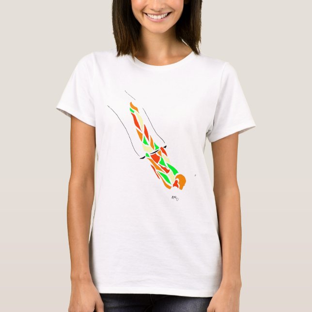 FliegenTrapeze Planche T-Shirt (Vorderseite)