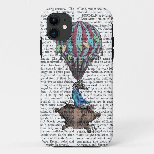 FliegenZebra Case-Mate iPhone Hülle (Rückseite)