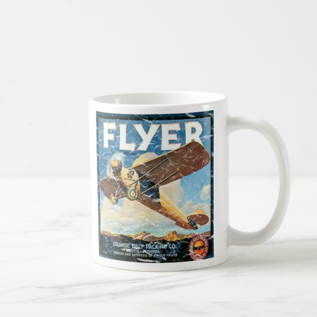 Flieger beunruhigt kaffeetasse (Rechts)