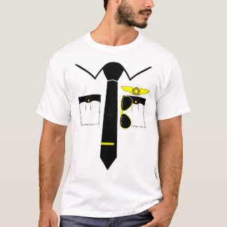 Flieger-Flugzeug-Pilotflugzeug-Flugzeug-lustiges T-Shirt