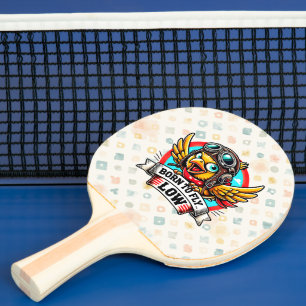 Fliegerhuhn Tischtennis Schläger
