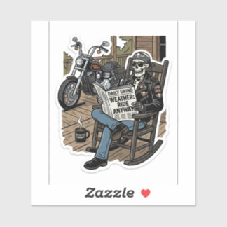 Fliegt nur, wenn du fährst Sticker — Biker Aufkleb