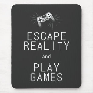 Flieh Aus Der Realität Spiele Retro Spiele Mousepad
